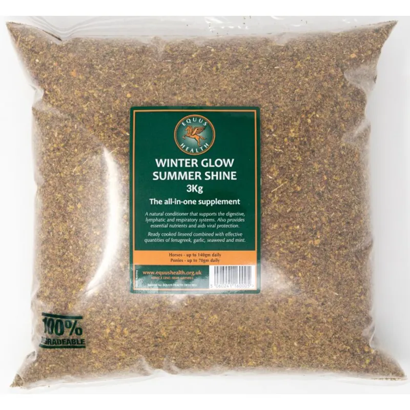 Equus Health Winter Glow Summer Shine  3kg